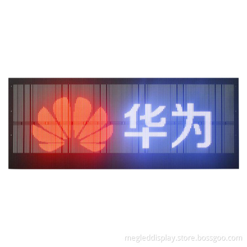 Car Rear Window Transparent Led Display